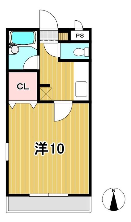 レジデンスわかばの間取り