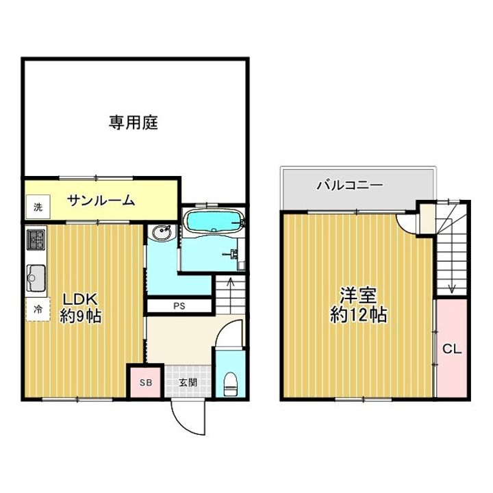 兵庫県神戸市垂水区南多聞台1(一戸建)の賃貸物件の間取り