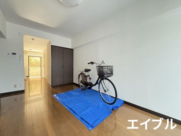 桜島ビューハイツの居間