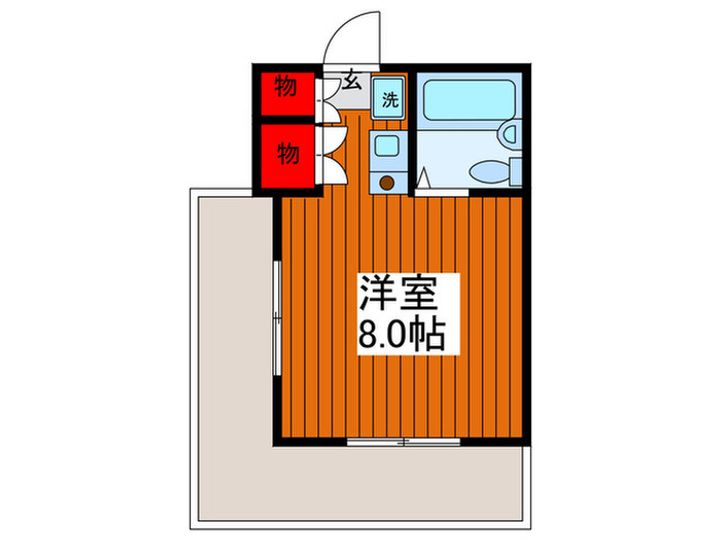 川口斉藤マンションの間取り