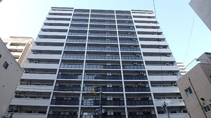 大阪府大阪市中央区東高麗橋の賃貸マンションの外観