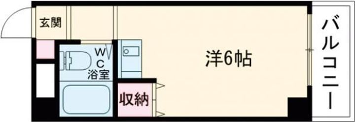 奈良県奈良市大宮町1(マンション)の賃貸物件の間取り