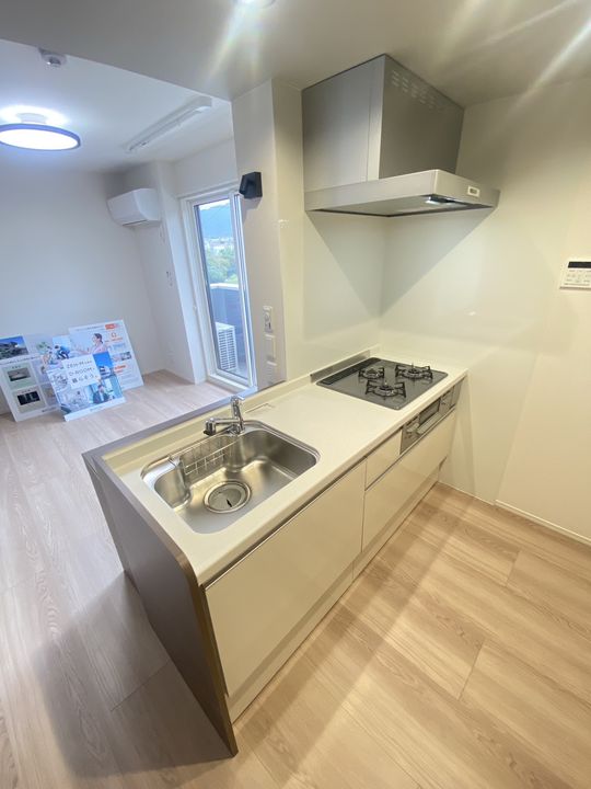 広島県東広島市八本松飯田6(アパート)の賃貸物件のキッチン