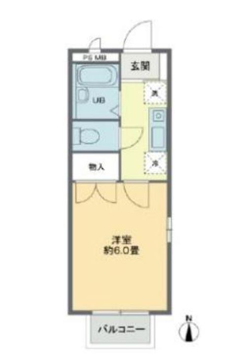 櫻ハウス大八木の間取り