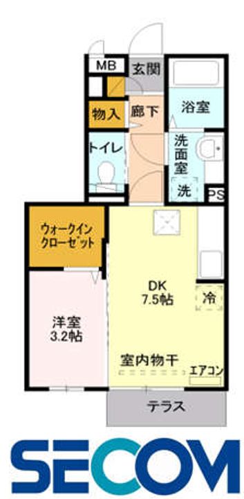 セピアコートの間取り