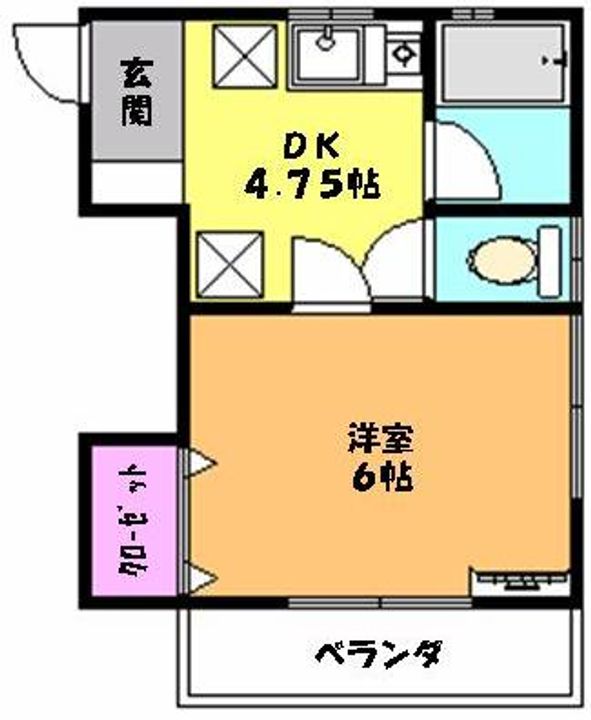 ケントハウスの間取り