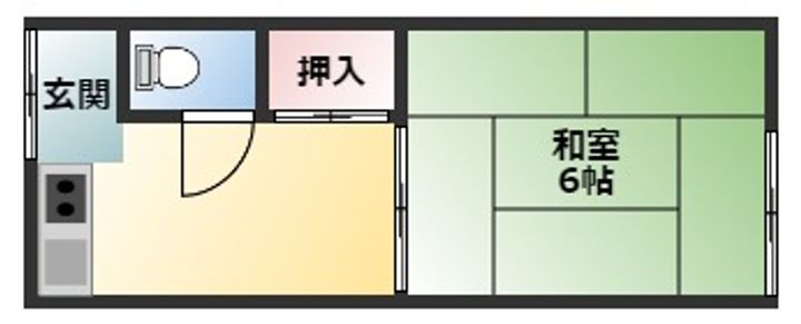 木村第3文化住宅の間取り
