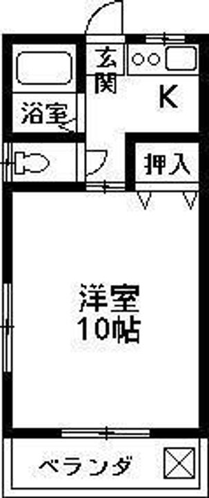 メゾン瀬下の間取り