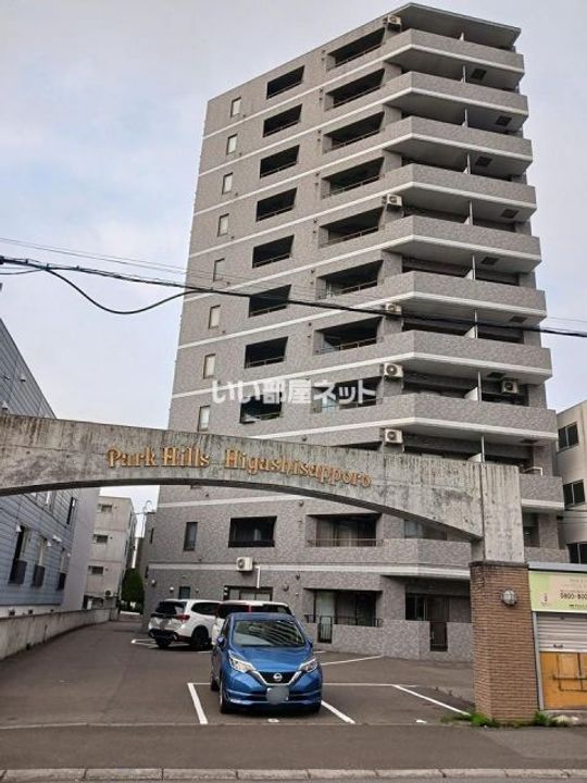 パークヒルズ東札幌の地図