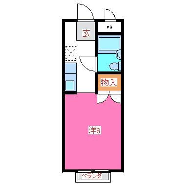 埼玉県深谷市上柴町西1(マンション)の賃貸物件の間取り