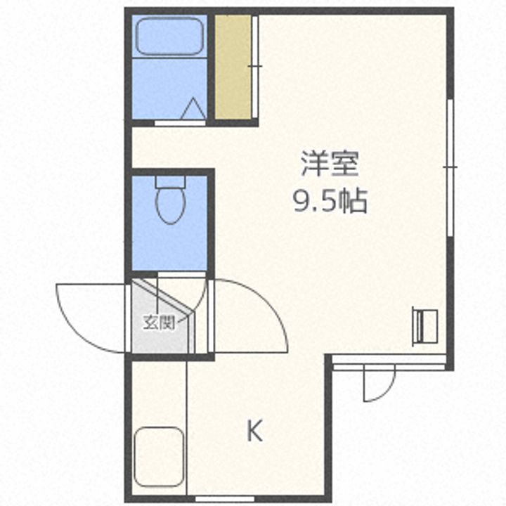 スタンホープ白石の間取り