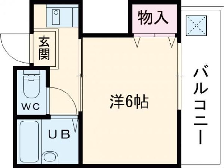 大阪府大東市谷川2(アパート)の賃貸物件の間取り