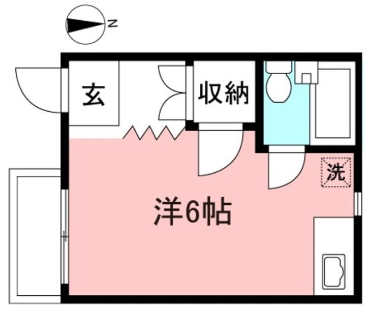 東京都狛江市岩戸北4(アパート)の賃貸物件の間取り