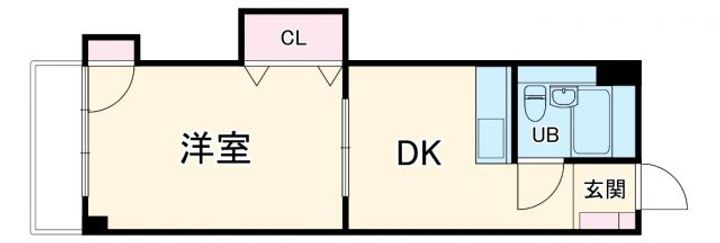 第1鈴木ビルの間取り