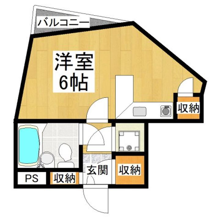 ラビ・クレールの間取り