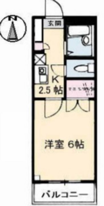 ハッピーハイツ今の間取り