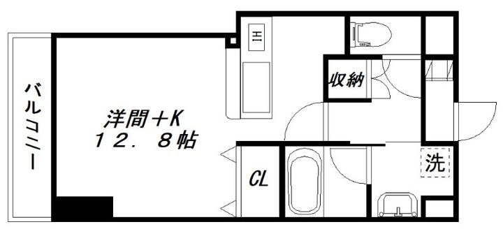 静岡県浜松市中央区和田町(マンション)の賃貸物件の間取り