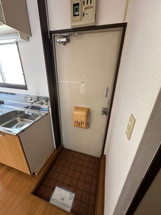 群馬県太田市台之郷町(アパート)の賃貸物件の玄関