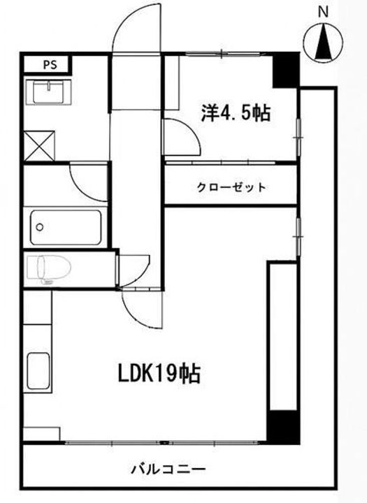 シャルマンコーポ高崎の間取り