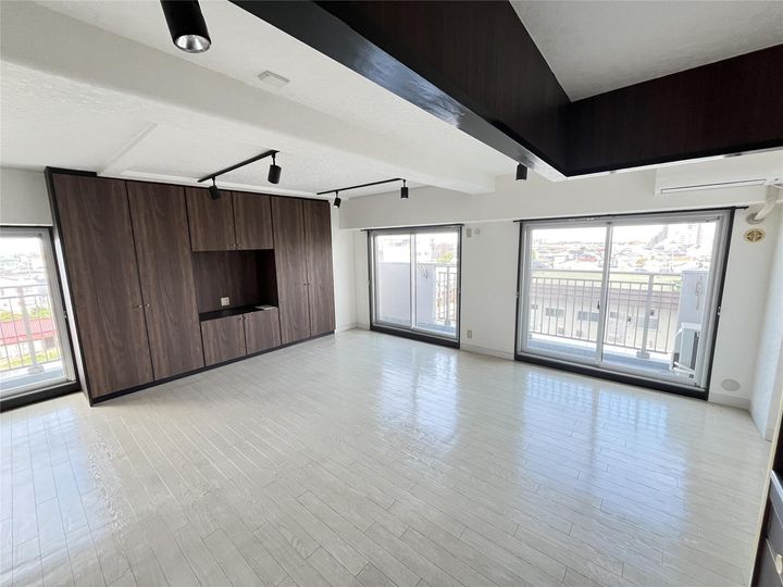 シャルマンコーポ高崎の居間