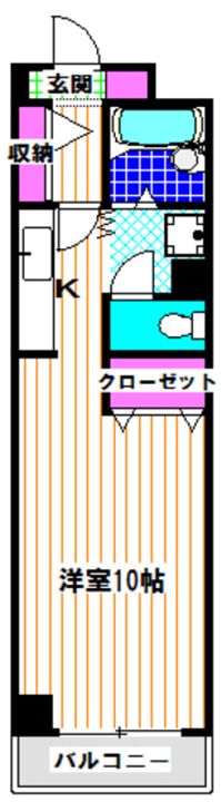 サニーパレスの間取り