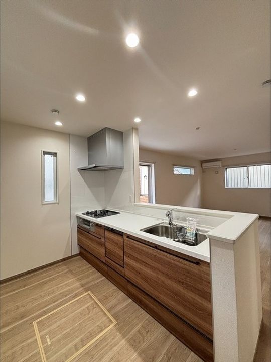 東京都世田谷区上北沢1(一戸建)の賃貸物件のキッチン