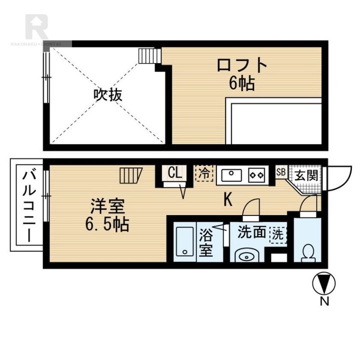 アイディアル若草の間取り