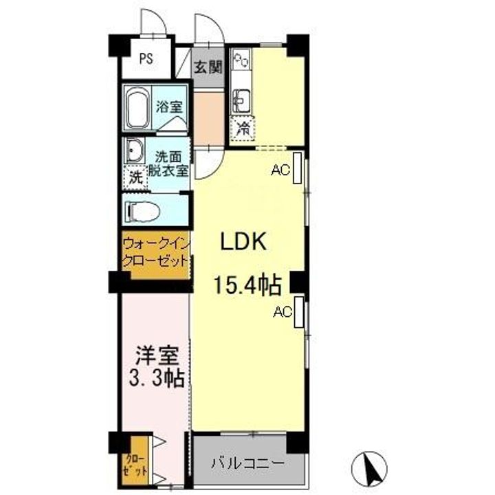 アーバン小串の間取り