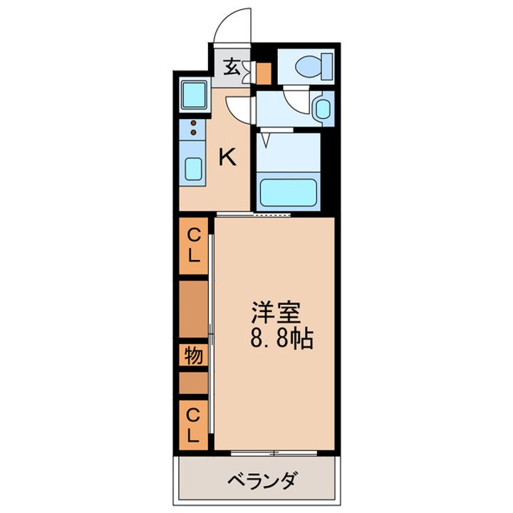 リブリ FALCONの間取り