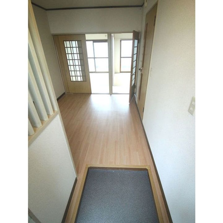 グリーンハイツ門真の玄関