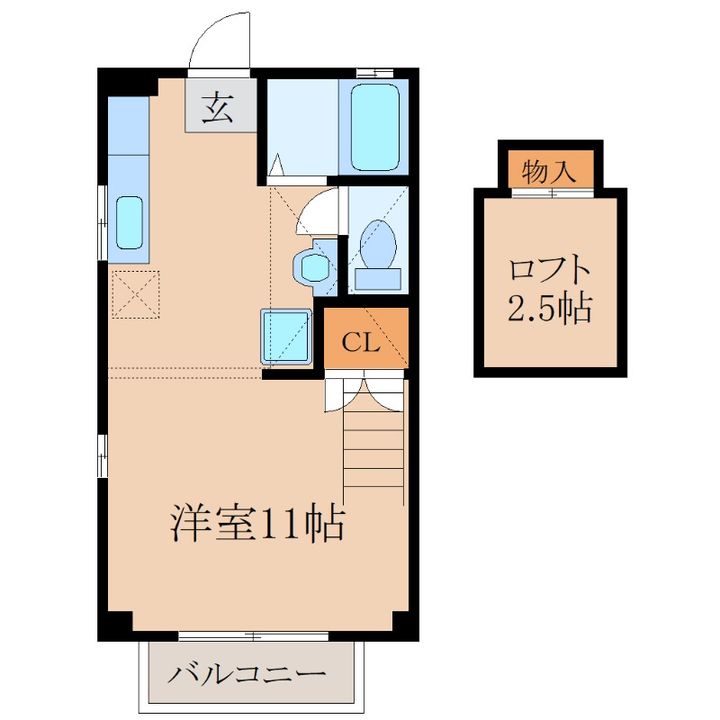 サムシング21の間取り