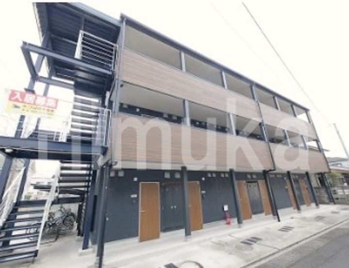 岡山県岡山市中区浜1(アパート)の賃貸物件の外観