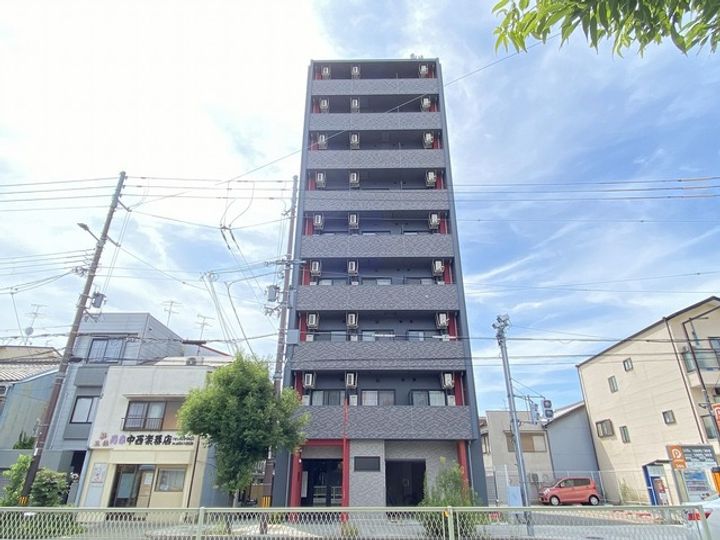 大阪府大阪市阿倍野区北畠1(マンション)の賃貸物件の外観