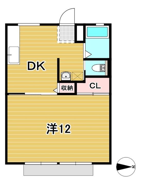 コーポ丸山の間取り