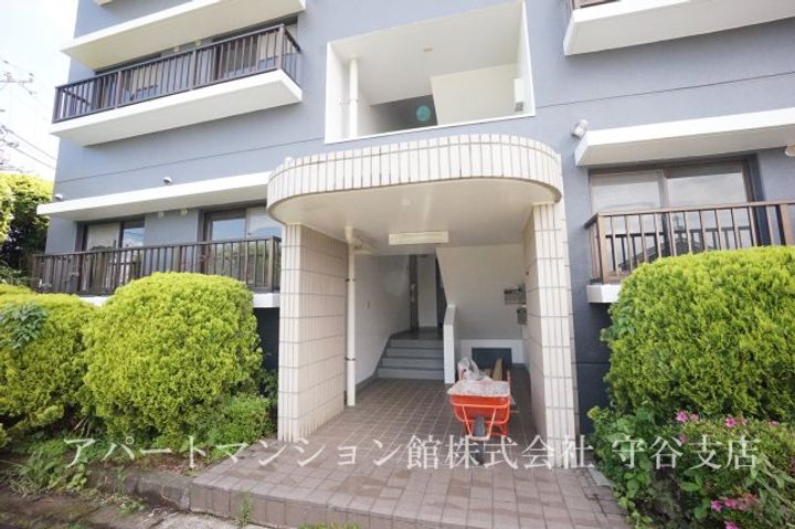 グランドフォレストB棟の地図