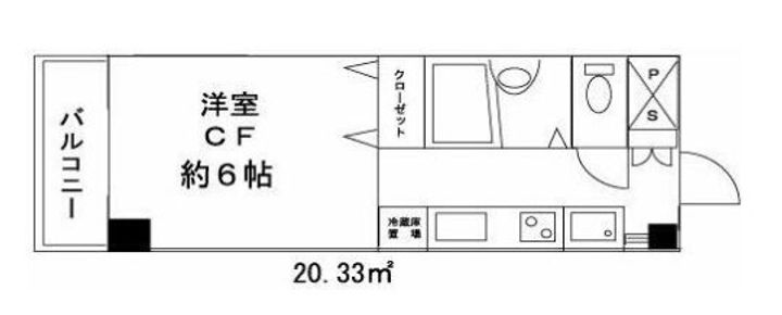 ドミール花小金井の間取り