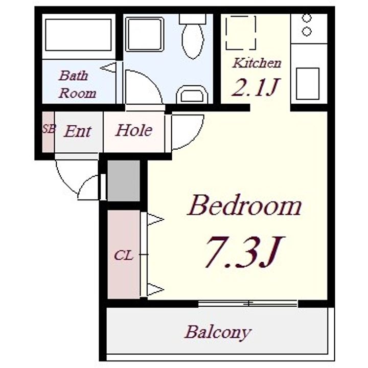 JM FUJISTA 8の間取り
