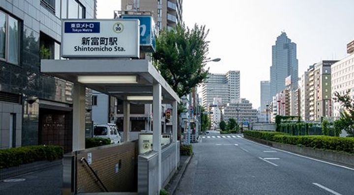 中銀京橋マンシオンの周辺