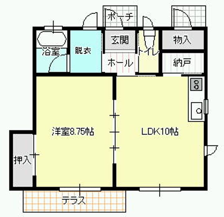 岩手県北上市北鬼柳22地割(一戸建)の賃貸物件の間取り
