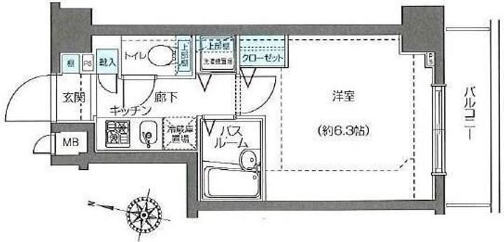 フェニックス西新宿弐番館の間取り