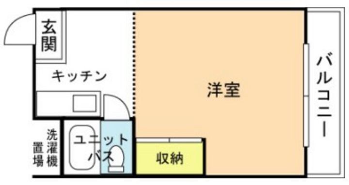 ホワイトメゾン学南2号棟の間取り