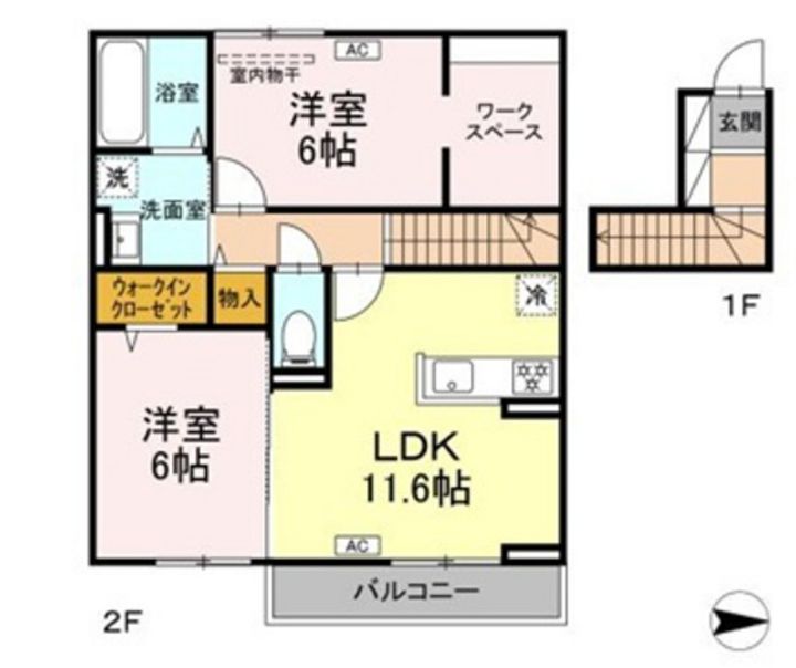ストルーチェの間取り