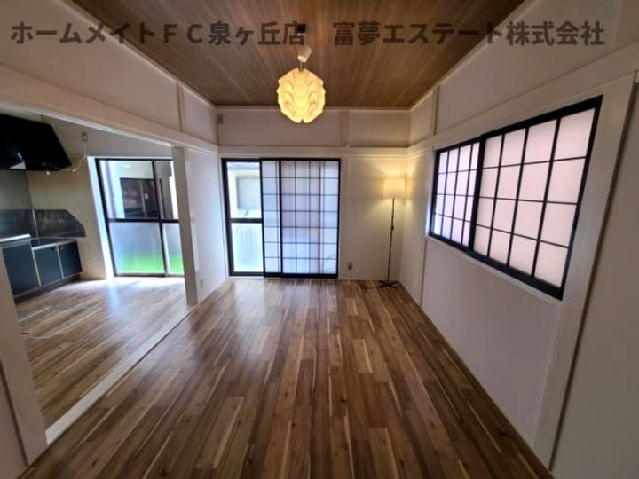 大阪府堺市中区深阪4(一戸建)の賃貸物件の居間