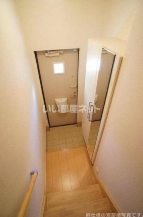 群馬県渋川市中村(アパート)の賃貸物件の玄関