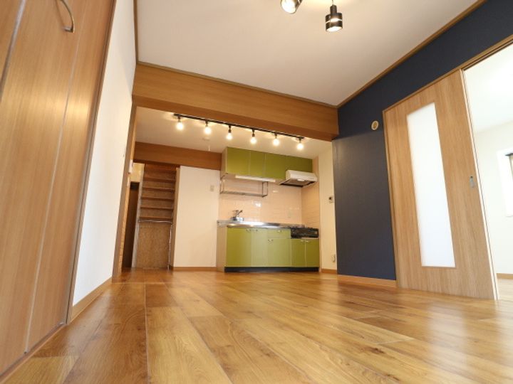 トキワ第2マンションの居間