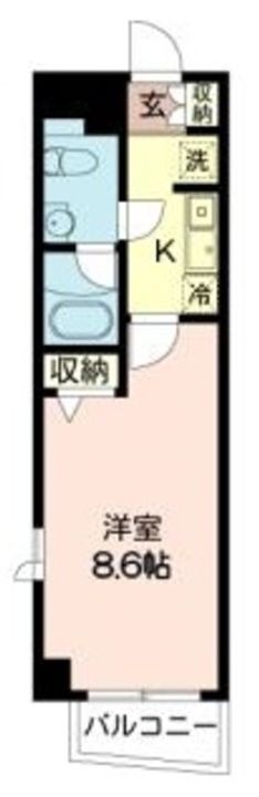 ミェーレ船橋の間取り
