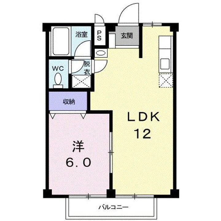 ドリームハイツエトワールIの間取り