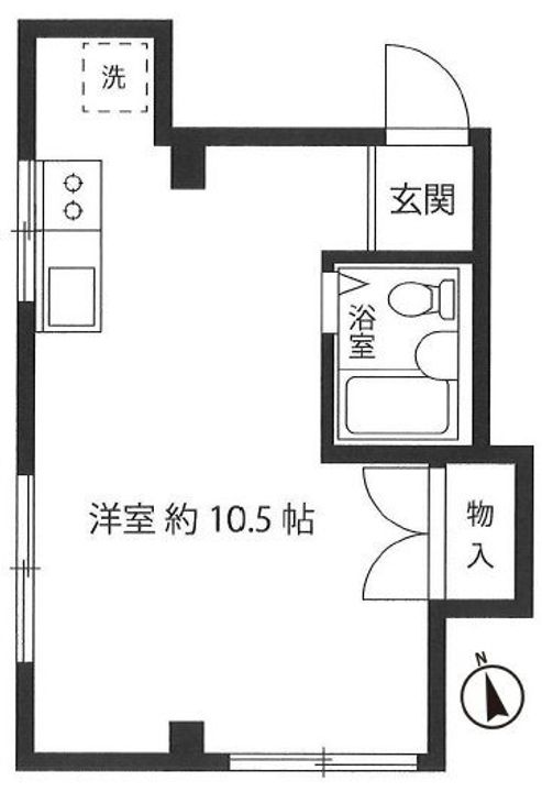 コウエイビルの間取り