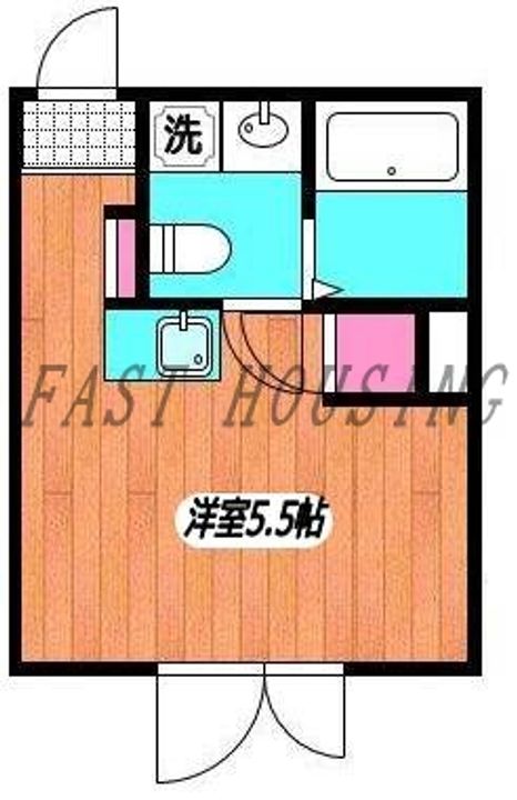 東京都渋谷区千駄ヶ谷5(マンション)の賃貸物件の間取り