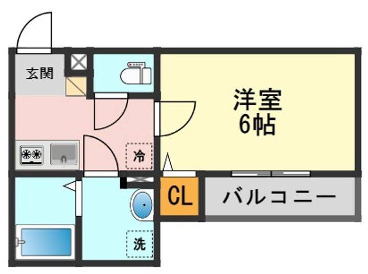 東京都葛飾区高砂7(アパート)の賃貸物件の間取り
